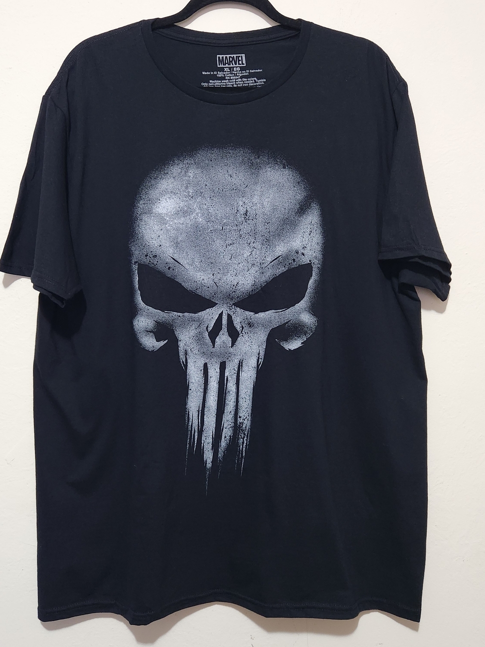 Marvel The Punisher Skull Edgy Grunge Distressed Gothic Gritty Opium Graphic Tee